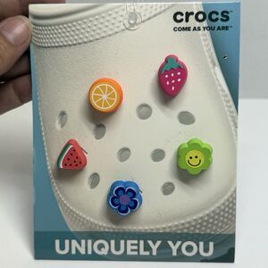 Crocs Jibbitz Fun Eraser 5 Pack Shoe Charms For Boys And Girls New